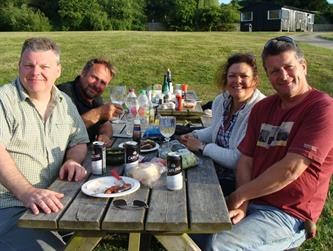 Crabber Rally 2015 BBQing at Bucklers Hard 2